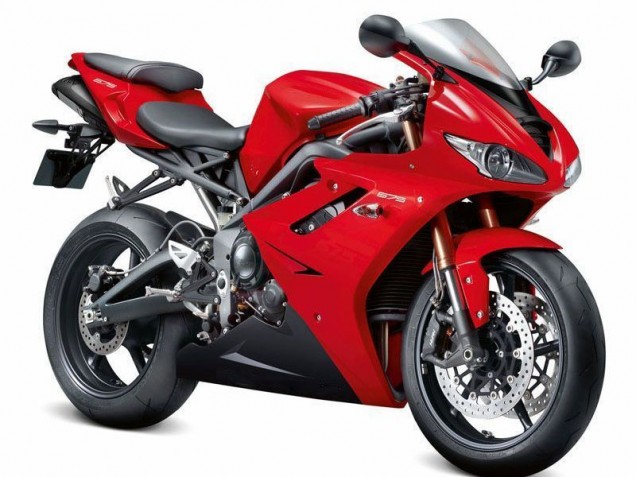 Daytona 675 Triple 06-08 - Rojo Negro