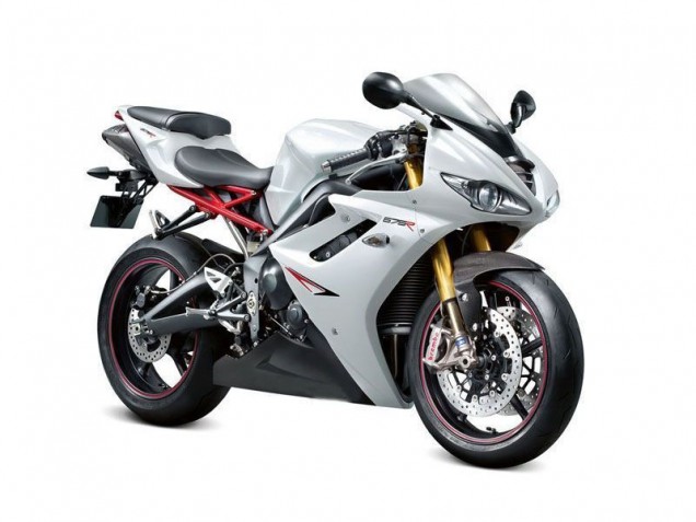 Daytona 675 Triple 09-12 - Blanco Perla Negro