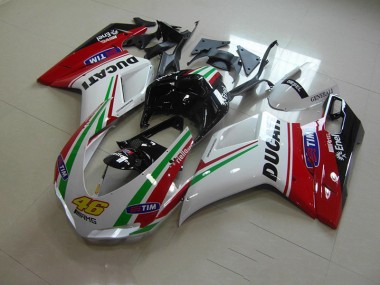 Ducati 1098 07-14 - Blanco Rojo 46