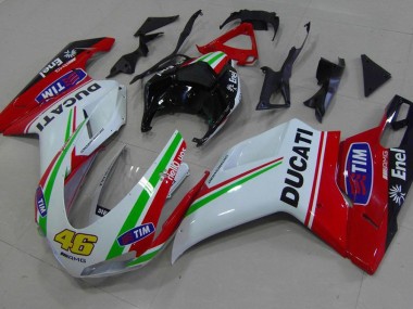 Ducati 848 1098 1198 07-14 - Rojo Blanco Amarillo 46