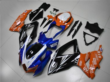 GSXR 600 / 750 K8 08-10 - Azul Naranja