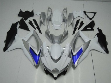 GSXR 600 / 750 K8 08-10 - Blanco Plata Azul