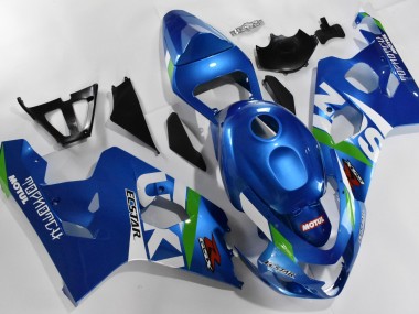 GSXR 600 / 750 K4 04-05 - Azul Blanco