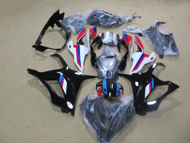 S1000RR 19-21 - Negro Blanco Rojo Azul